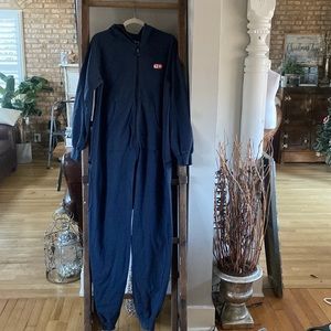 FLYSHACKER ONESIE - NAVY LARGE ONE PIECE